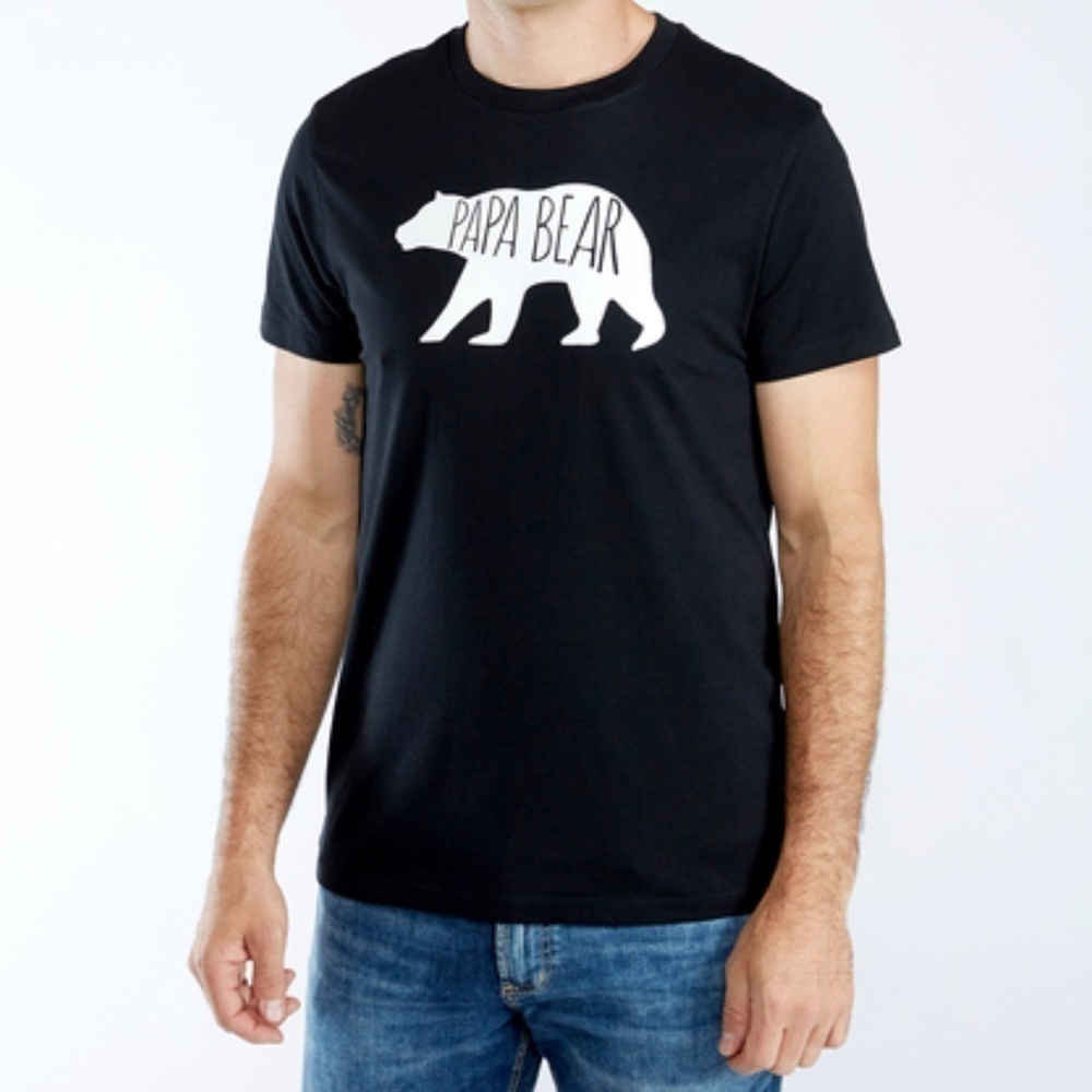 𝅺PAPA Bear graphic Tee Size 2XL NWT